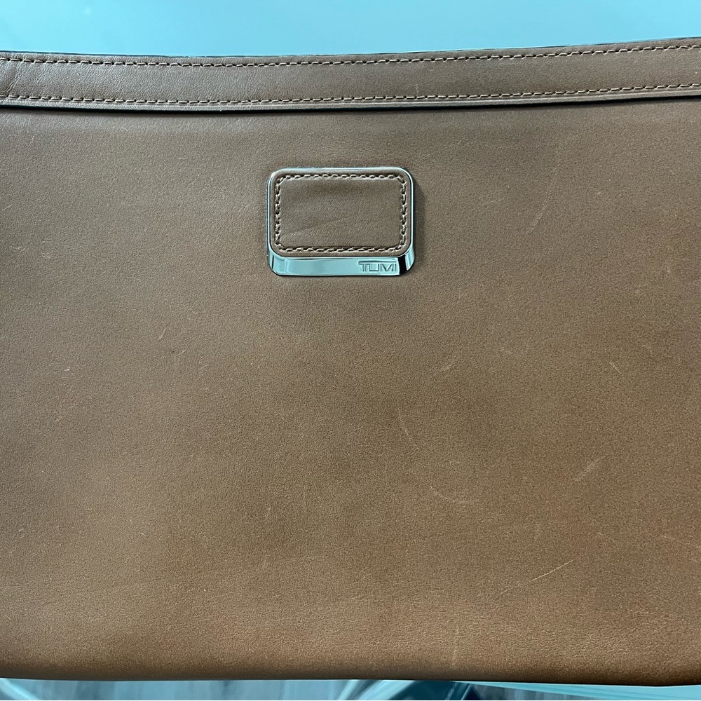 Tumi leather iPad sleeve